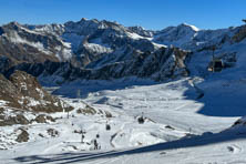 Lodowiec Kaunertal - październik 2021